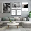 Living room decorative paintings, sofa background wall paintings, modern and simple paintings, Nordic-style wall paintings, fresh and clean combination murals Specification image